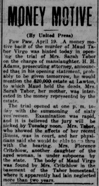 other Newspaper clipping from Apr 19, 1920 5731618