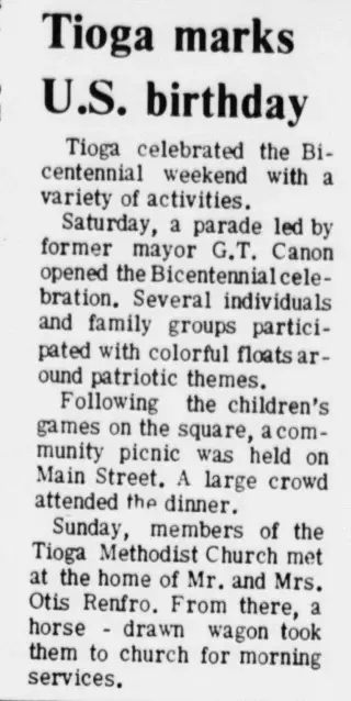 other Newspaper clipping from Jul 8, 1976 5731684