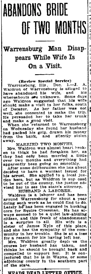 other Newspaper clipping from Dec 1, 1904 5731705