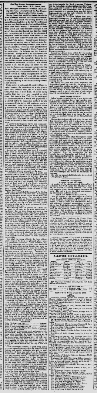 other Newspaper clipping from Jun 20, 1853 5731852