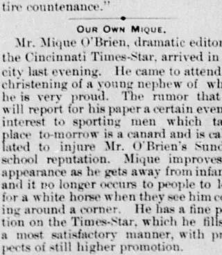 other Newspaper clipping from Oct 12, 1889 5731882