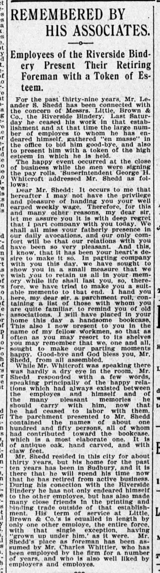 other Newspaper clipping from Feb 11, 1899 5731962