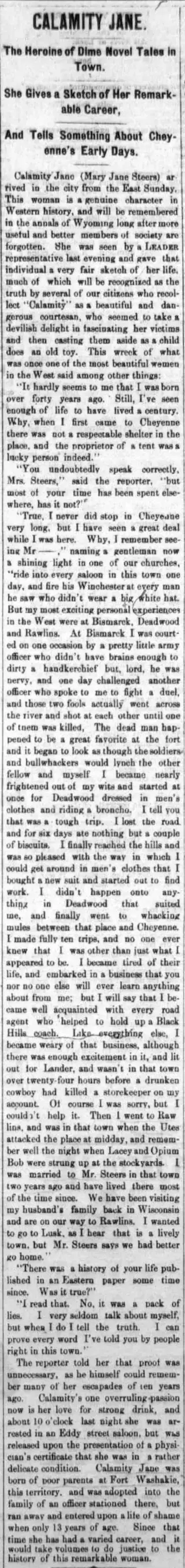 other Newspaper clipping from Jun 21, 1887 5731981