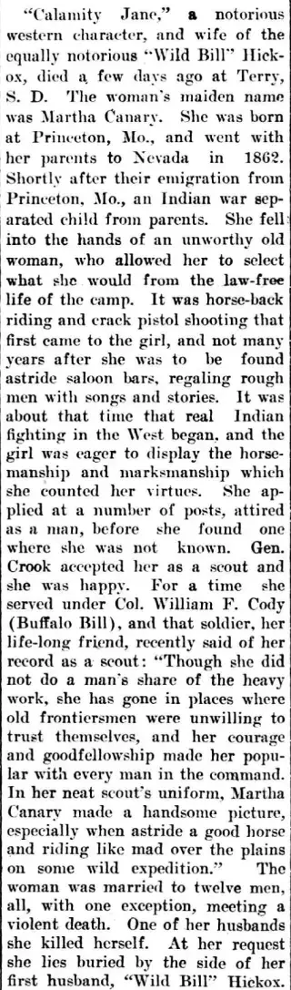 other Newspaper clipping from Aug 15, 1903 5732026