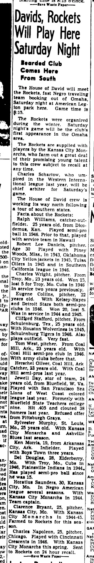 other Newspaper clipping from May 23, 1947 5732094