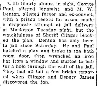 Crime Newspaper clipping from Apr 5, 1906 5732305