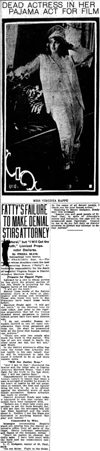 other Newspaper clipping from Sep 16, 1921 5732333