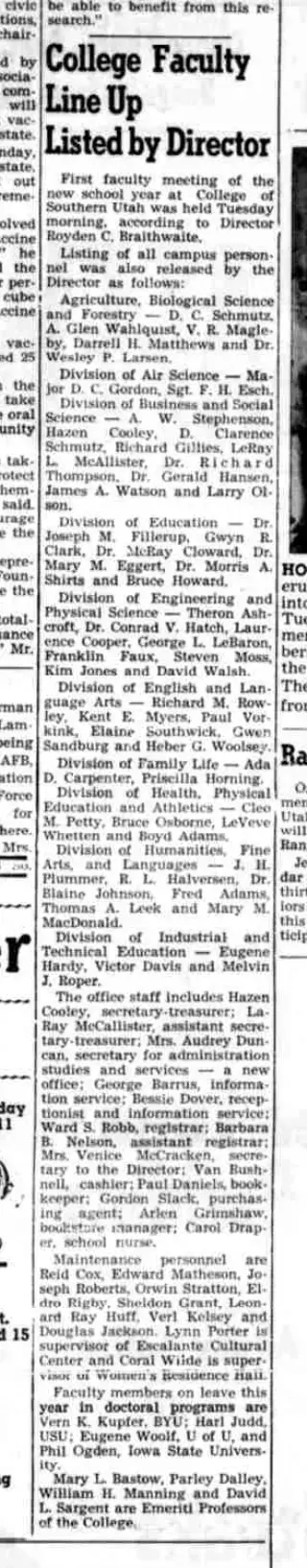 other Newspaper clipping from Sep 6, 1962 5732334