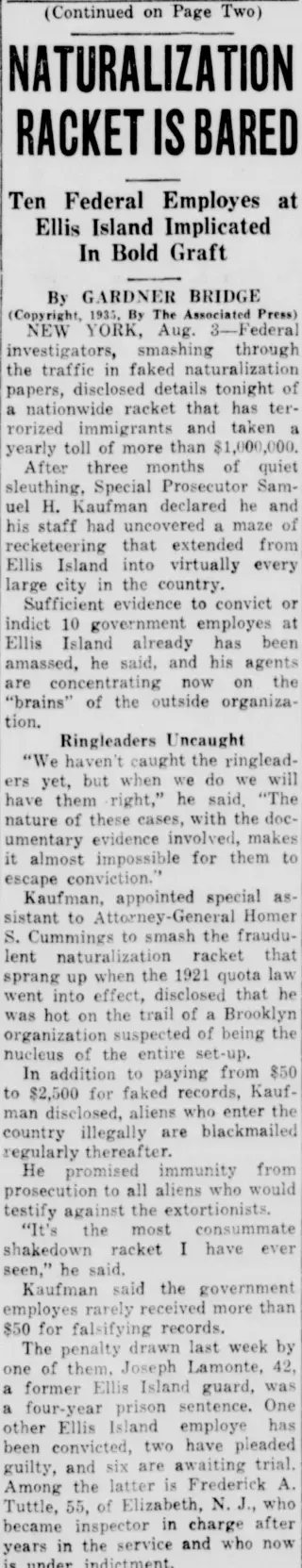other Newspaper clipping from Aug 4, 1935 5732443