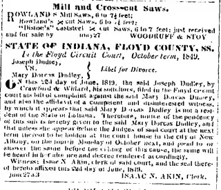 Marriage Newspaper clipping from Jul 13, 1849 5732540