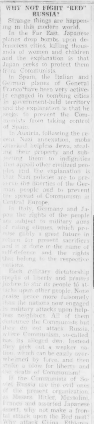 other Newspaper clipping from Mar 29, 1938 5732654