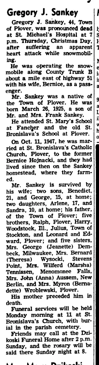 other Newspaper clipping from Dec 25, 1969 5732743