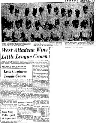 other Newspaper clipping from Jul 30, 1961 5732766
