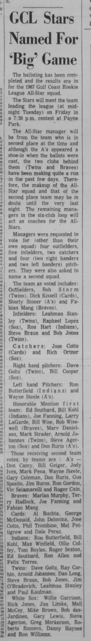 other Newspaper clipping from Aug 20, 1967 5732825