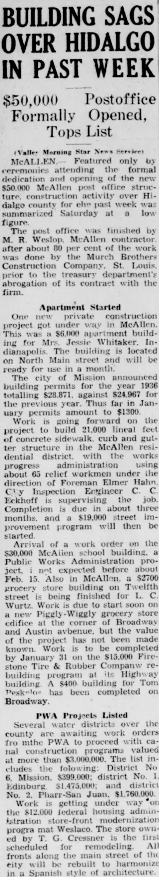 other Newspaper clipping from Jan 26, 1936 5733130