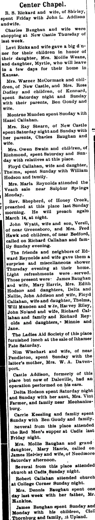 other Newspaper clipping from Mar 5, 1915 5733198