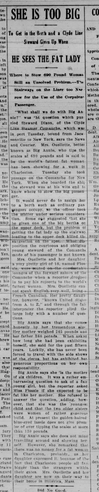 other Newspaper clipping from Dec 8, 1910 5733235