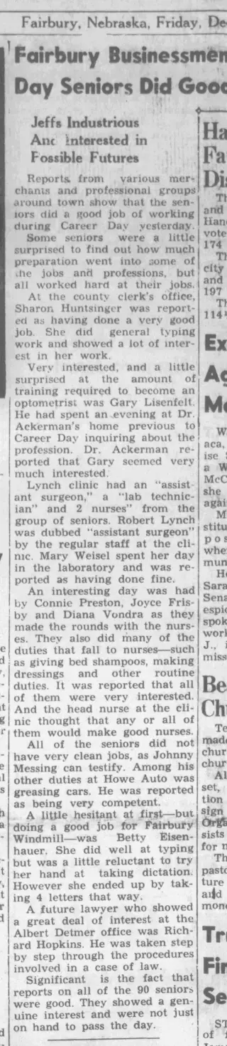 other Newspaper clipping from Dec 11, 1953 5733260