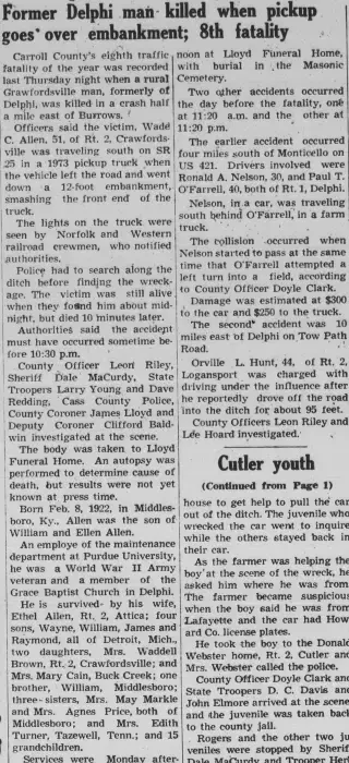 other Newspaper clipping from Oct 18, 1973 5733275