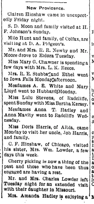 other Newspaper clipping from Jul 14, 1906 5733517