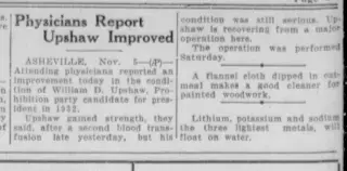 other Newspaper clipping from Nov 5, 1936 5733522
