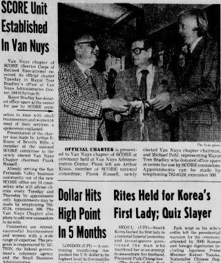 other Newspaper clipping from Aug 20, 1974 5733564