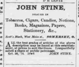 other Newspaper clipping from Nov 6, 1874 5733834