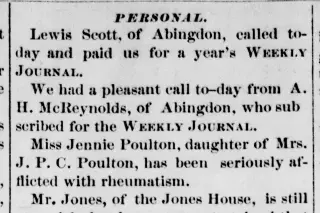 other Newspaper clipping from Dec 2, 1880 5734082