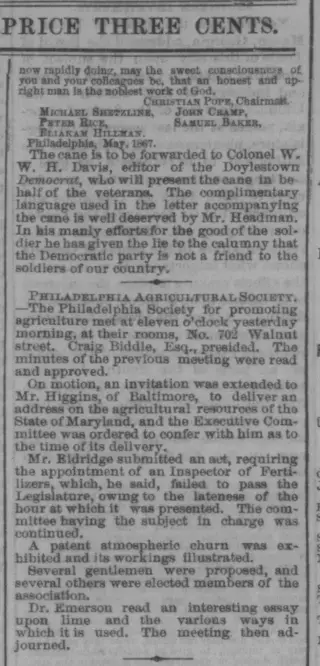 other Newspaper clipping from Jun 6, 1867 5734175