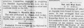 other Newspaper clipping from Nov 26, 1888 5734256