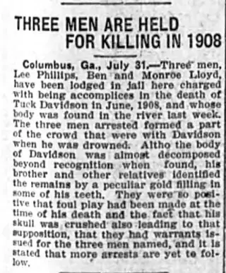 other Newspaper clipping from Jul 31, 1911 5734298