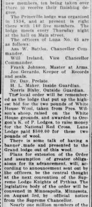 other Newspaper clipping from Jun 10, 1920 5734489