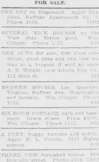 other Newspaper clipping from Aug 8, 1917 5734838