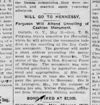 other Newspaper clipping from May 29, 1903 5734997