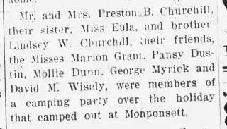 other Newspaper clipping from Sep 11, 1909 5735184