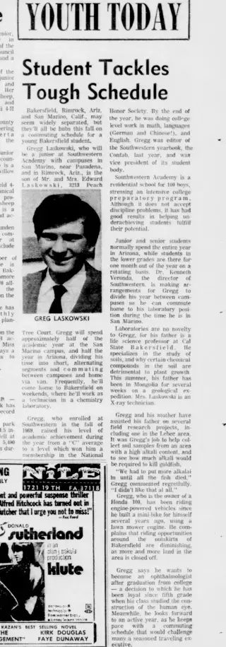 other Newspaper clipping from Aug 15, 1971 5735198