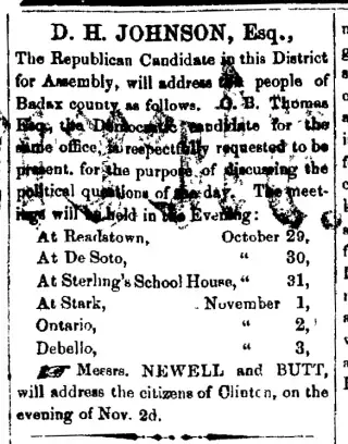 other Newspaper clipping from Oct 31, 1860 5735332