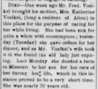 other Newspaper clipping from Mar 10, 1886 5735534