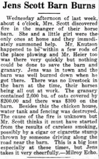 other Newspaper clipping from Aug 23, 1922 5735962