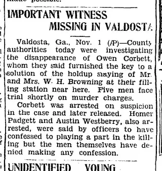 other Newspaper clipping from Nov 1, 1930 5736013
