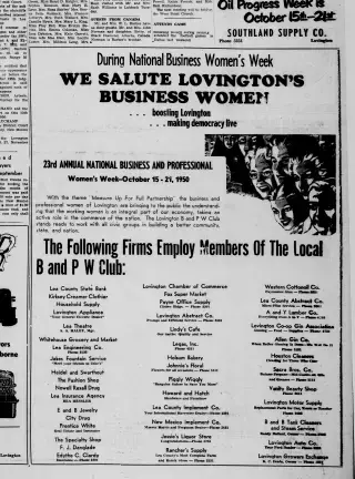 other Newspaper clipping from Oct 20, 1950 5736045