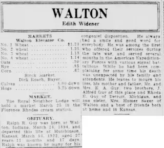 other Newspaper clipping from Mar 19, 1922 5736074
