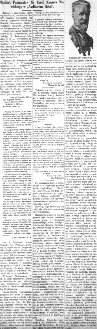 other Newspaper clipping from Nov 29, 1922 5736347