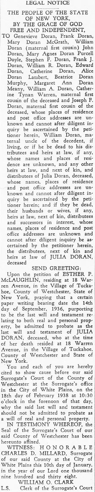 other Newspaper clipping from Feb 10, 1938 5736500