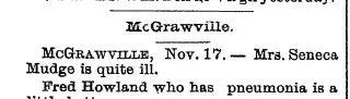 General news Newspaper clipping from Nov 20, 1894 5736525