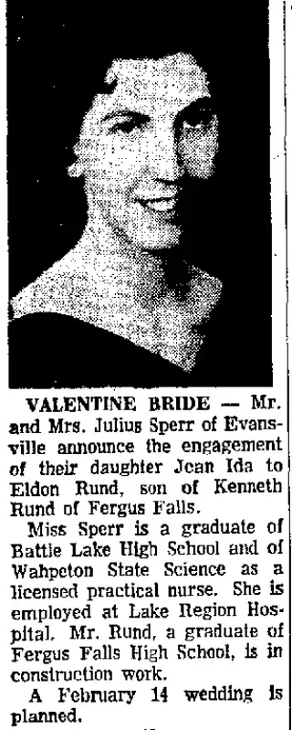 Marriage Newspaper clipping from Jan 13, 1964 5736612