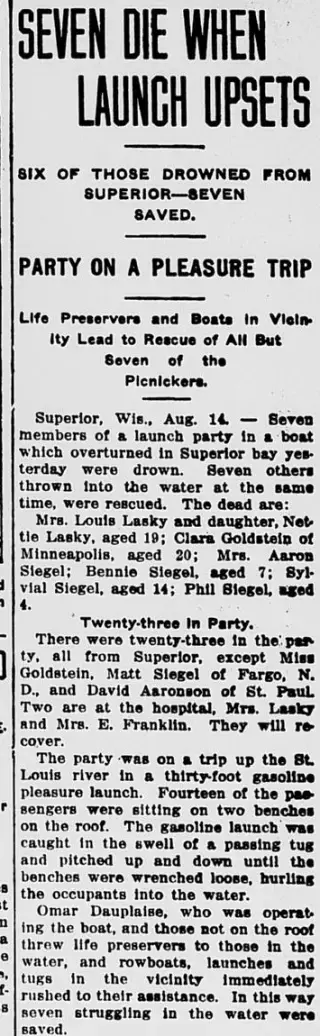 other Newspaper clipping from Aug 16, 1913 5736841