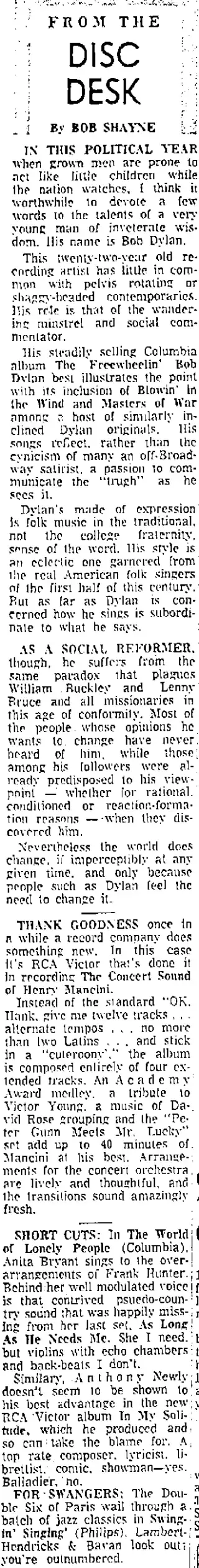 other Newspaper clipping from Jul 19, 1964 5736913