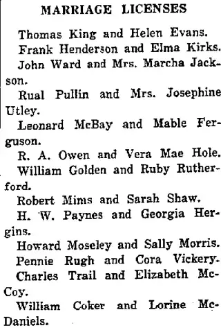 Marriage Newspaper clipping from Feb 19, 1925 5736929