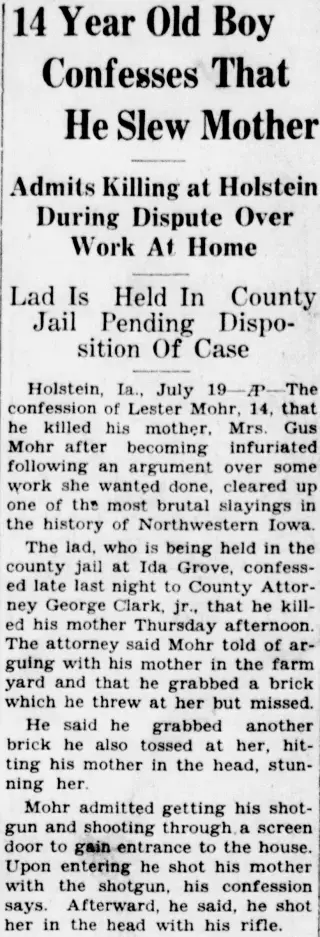 other Newspaper clipping from Jul 19, 1930 5737074